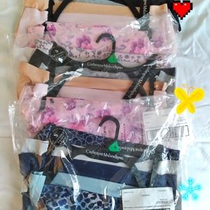 BRAND NEW! Catherine Malandrino 4-pk Womans Panties, 2 packs